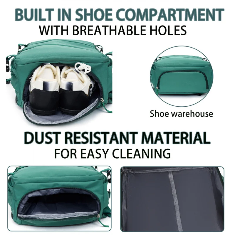 New multifunctional hiking backpack with laptop compartment suitable for college students' outdoor camping