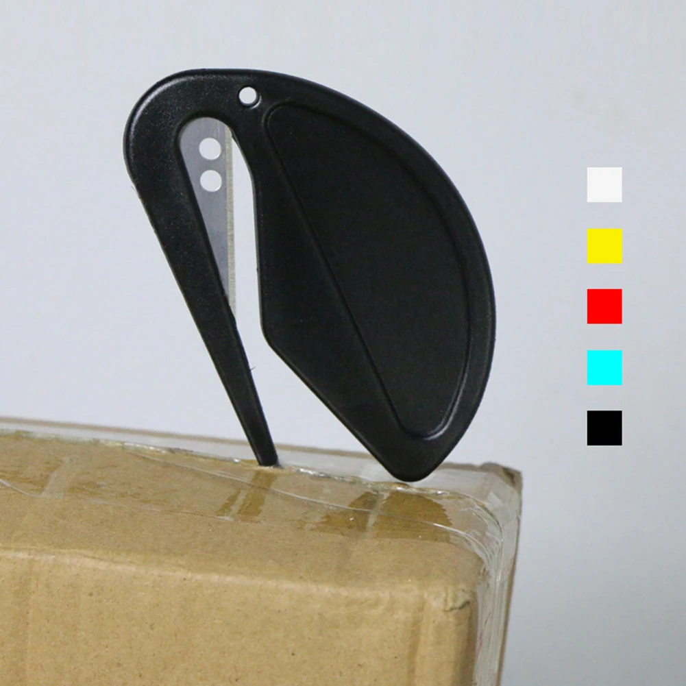Letter Envelope Cutter Letter Opener Plastic Envelops Slitter With Safety Concealed Razor-Blade/Guiding Tip Mail For Home