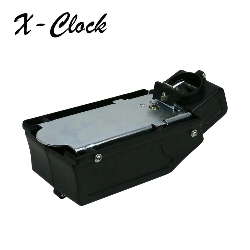 

Чехол для аккумулятора лягушка для электровелосипеда, держатель, подседельный штырь, пустой контейнер для литиевых батарей, нижняя пластина, поддержка электрического аккумулятора