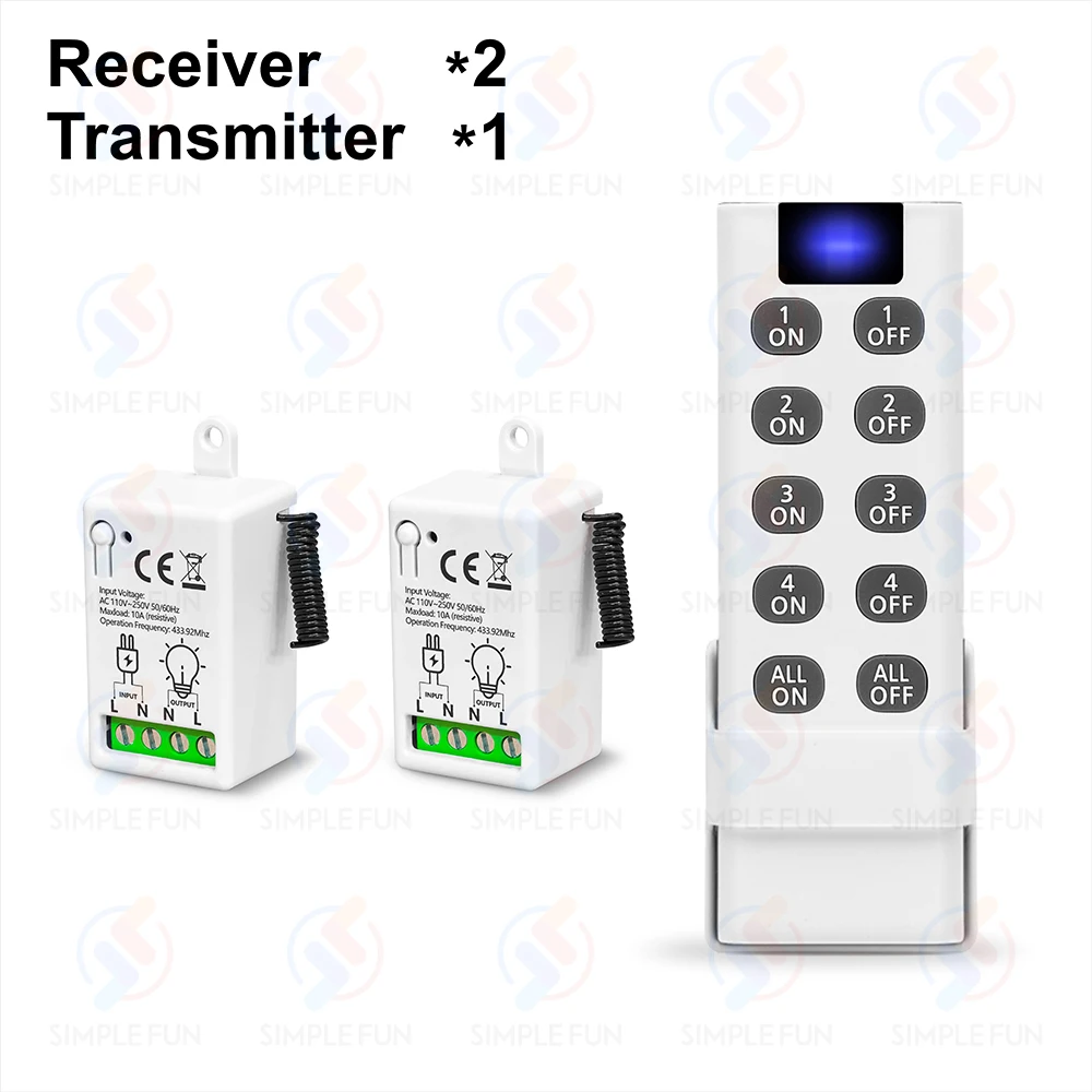 2Receiver 1T