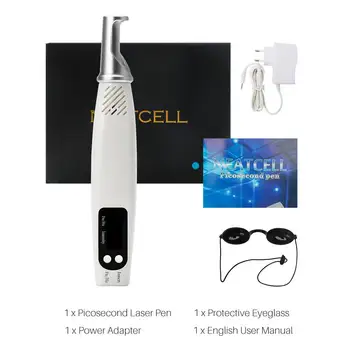 Picosecond Laser Pointer Mole Removal Dark Spot Removal Pen Tattoo Acne Skin Pigment Portable Removal Machine Beauty Device