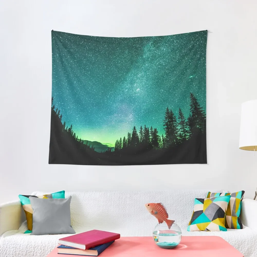 

Aurora Borealis aka Northern Lights Tapestry Room Aesthetic Decor Wall Hangings Decoration Outdoor Decoration Tapestry