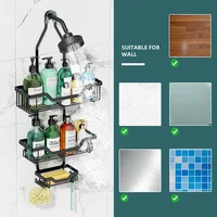 Bathroom Shelf Shower Head Hanging Shelf 2