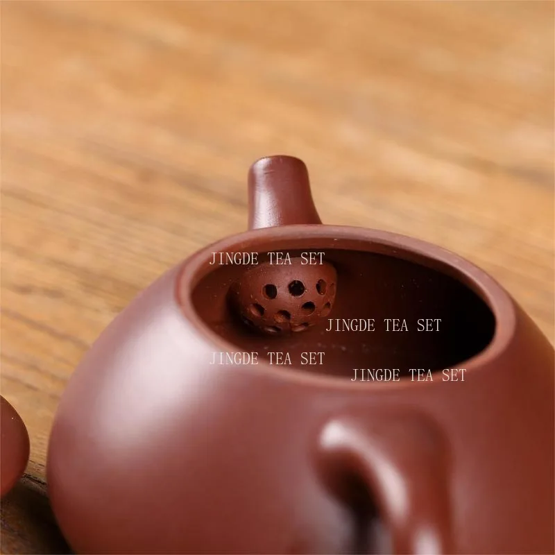 Yixing Teapot Zhu Ni Teapot Small Capacity Household Chinese Style Xishi Teapot Clearing Warehouse Tea Set Drinking Utensils