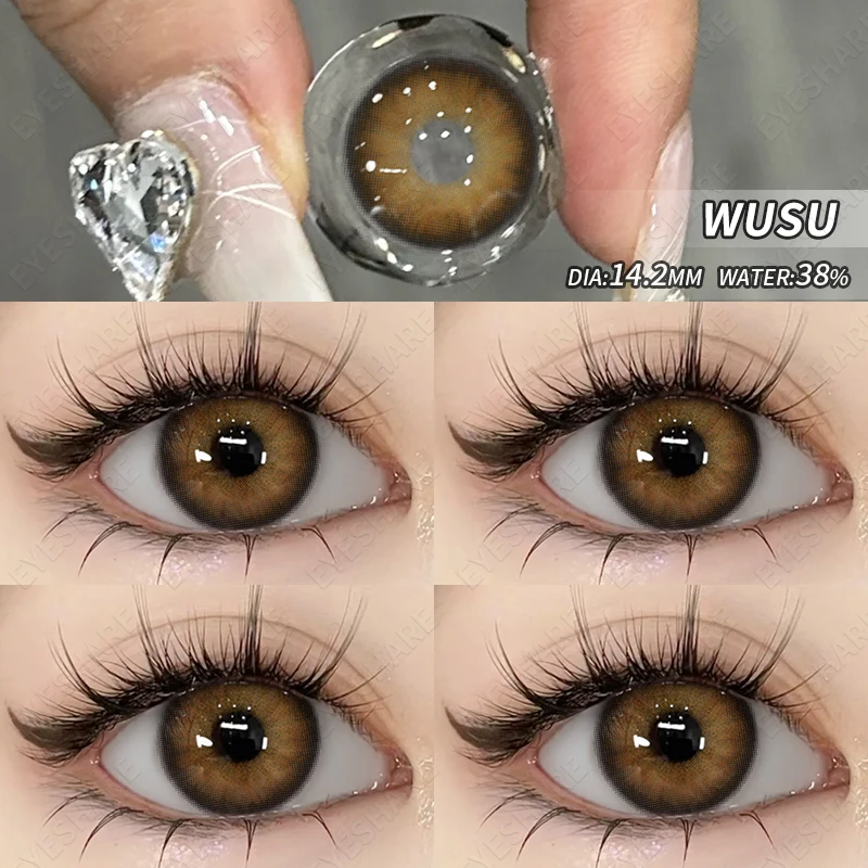 Vibrant Color Contact Lenses - Yearly Natural Look with Fast Delivery