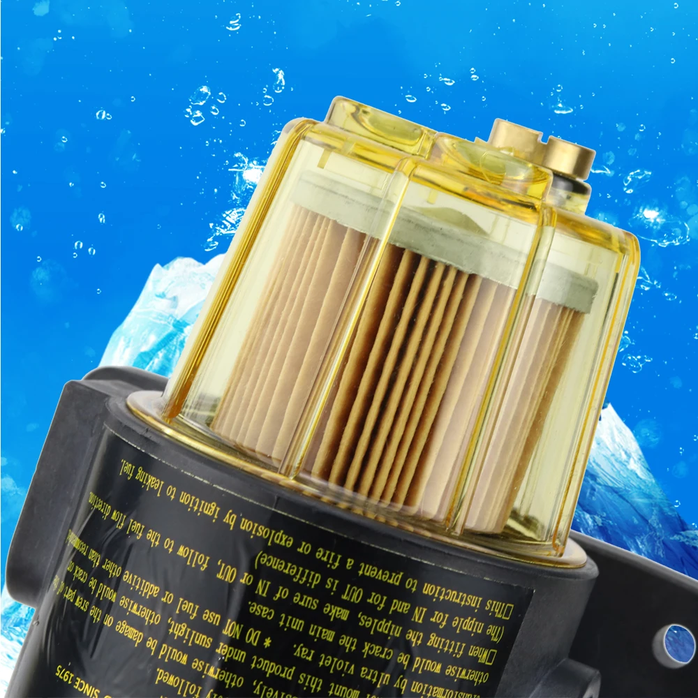 Fuel Filter Element Water Separator Assembly 5Pcs/10Pcs UF-10K UF10K Outboard Motor Boat Engine Honda Yamaha Suzuki Mercury