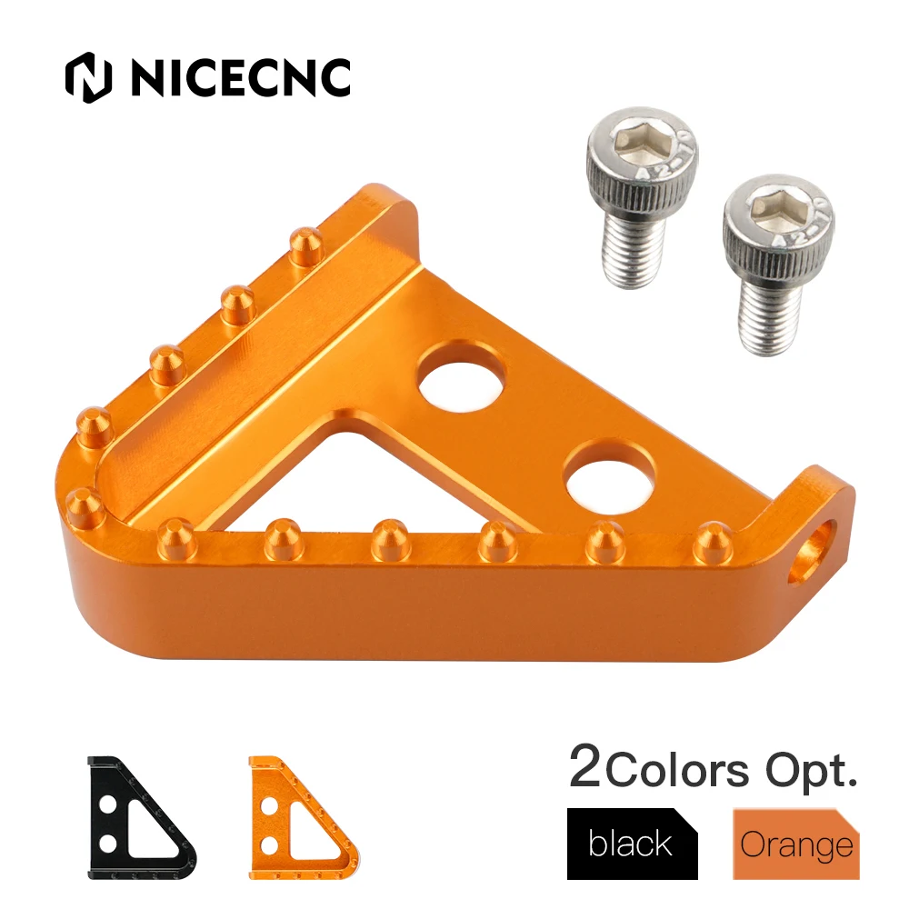 

NICECNC Brake Pedal Lever Step Plate Tip For KTM 125 144 150 250 300 450 500 EXC EXCF MXC SX XC XC XCW XCF SXF Freeride