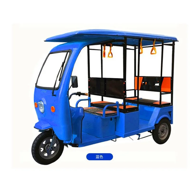 Outdoor Adult Electric Motorcycle Tricycle Three Wheels Passenger Vehicles Tuk Tuk Car