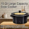 Slow Cooker - Stay or Go Portable With Lid Lock, Black 2