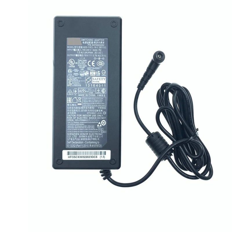 パワー 19v 5.79A ac dcアダプタ充電器lg 34UM95Cプロジェクター34UC98