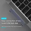 For Laptop PC Splitter High Speed Docking Station USB 3.0 USB-C HUB PD Charging OTG Adapter 3