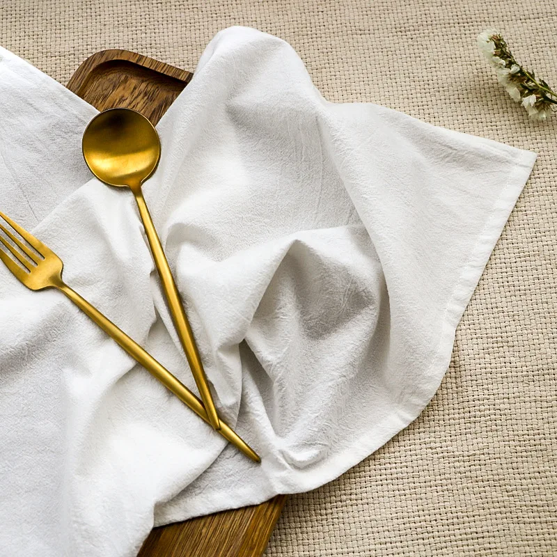 Cotton Napkins 6PCS for Weddings Parties Restaurant