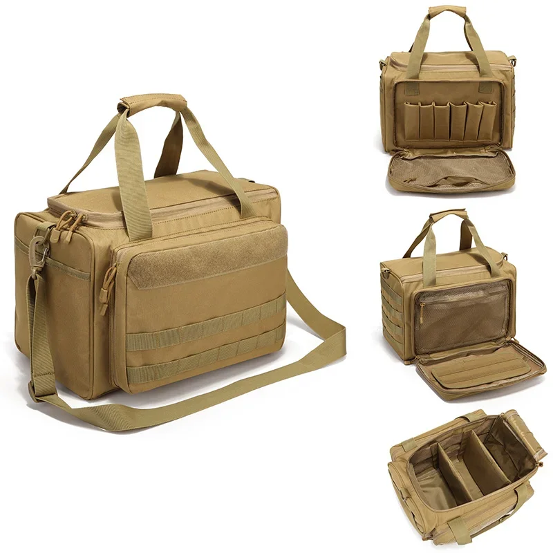 

Multifunctional Tactical Training Bag Outdoor Shoulder Bag Large Capacity Waterproof Field Camouflage Bag System