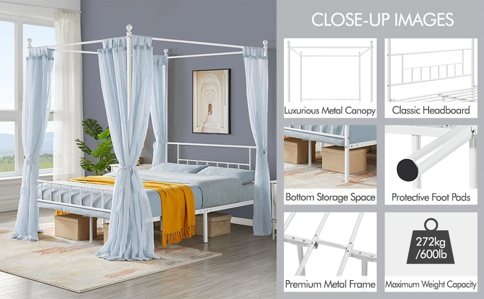 canopy bed frame