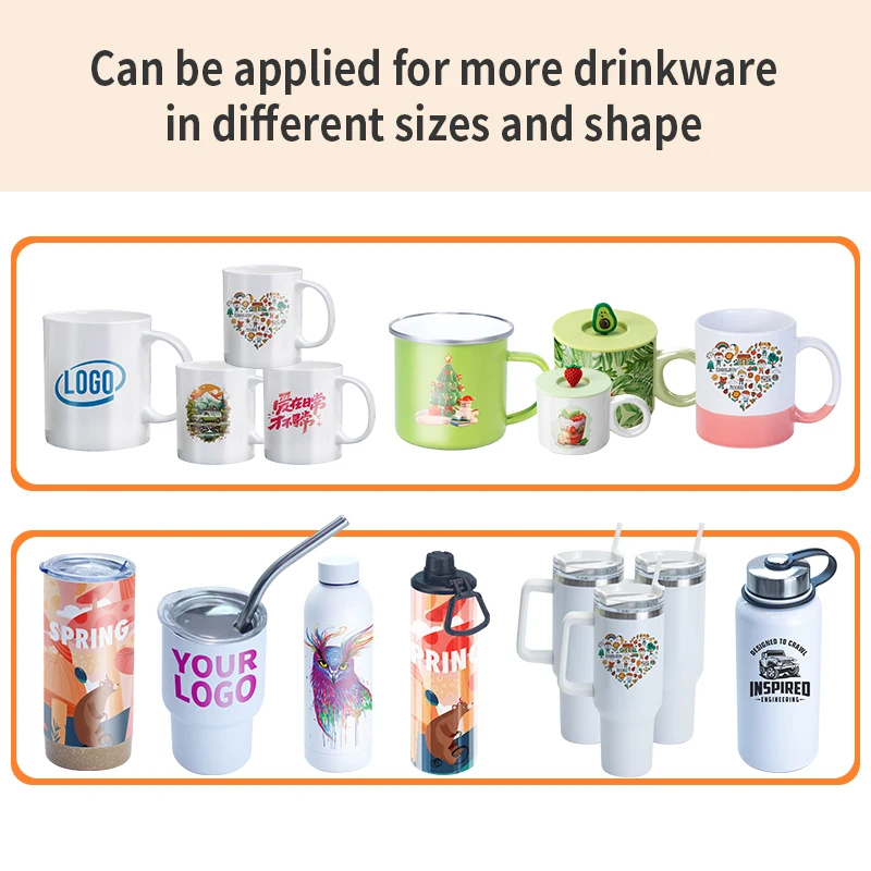 16L New Air Fryer Sublimation Oven with Digital Settings Manual Automatic Grade Heat Transfer Plate Mitten Sublimation Blank 6