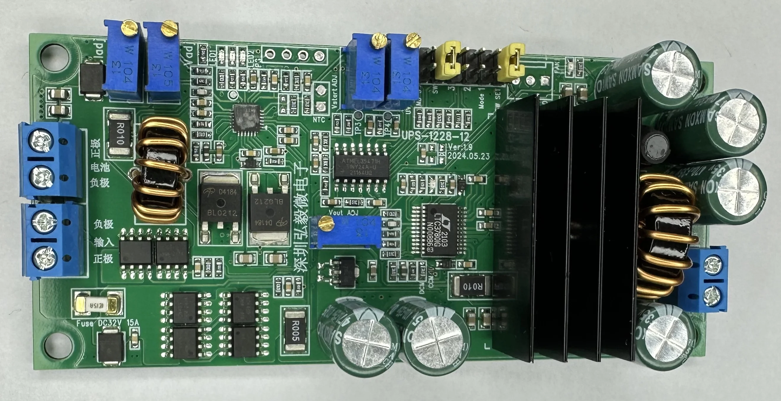 DC UPS Power Module DC UPS Power Module Uninterruptible Power Supply Computer Access Control Security Industrial Control DC Backup Supply