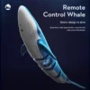 Rc Submarine Shark Boat 2.4G Radio Controlled Boats Waterproof Diving Toy Simulation Model for Kids Boys Girls Children's Gift 4