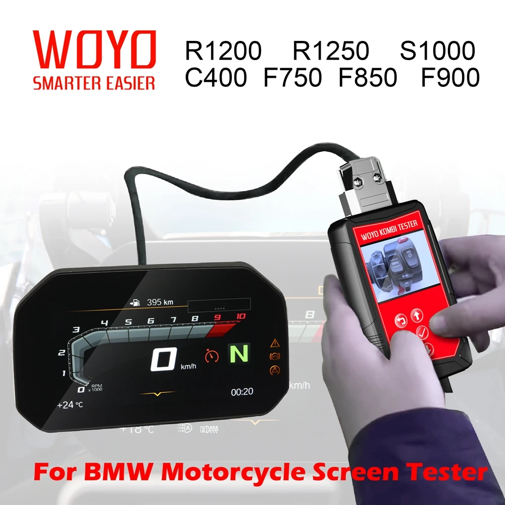Woyo für bmw kombi tester r1200 r1250 f750 f900 f850 motorrad ecu