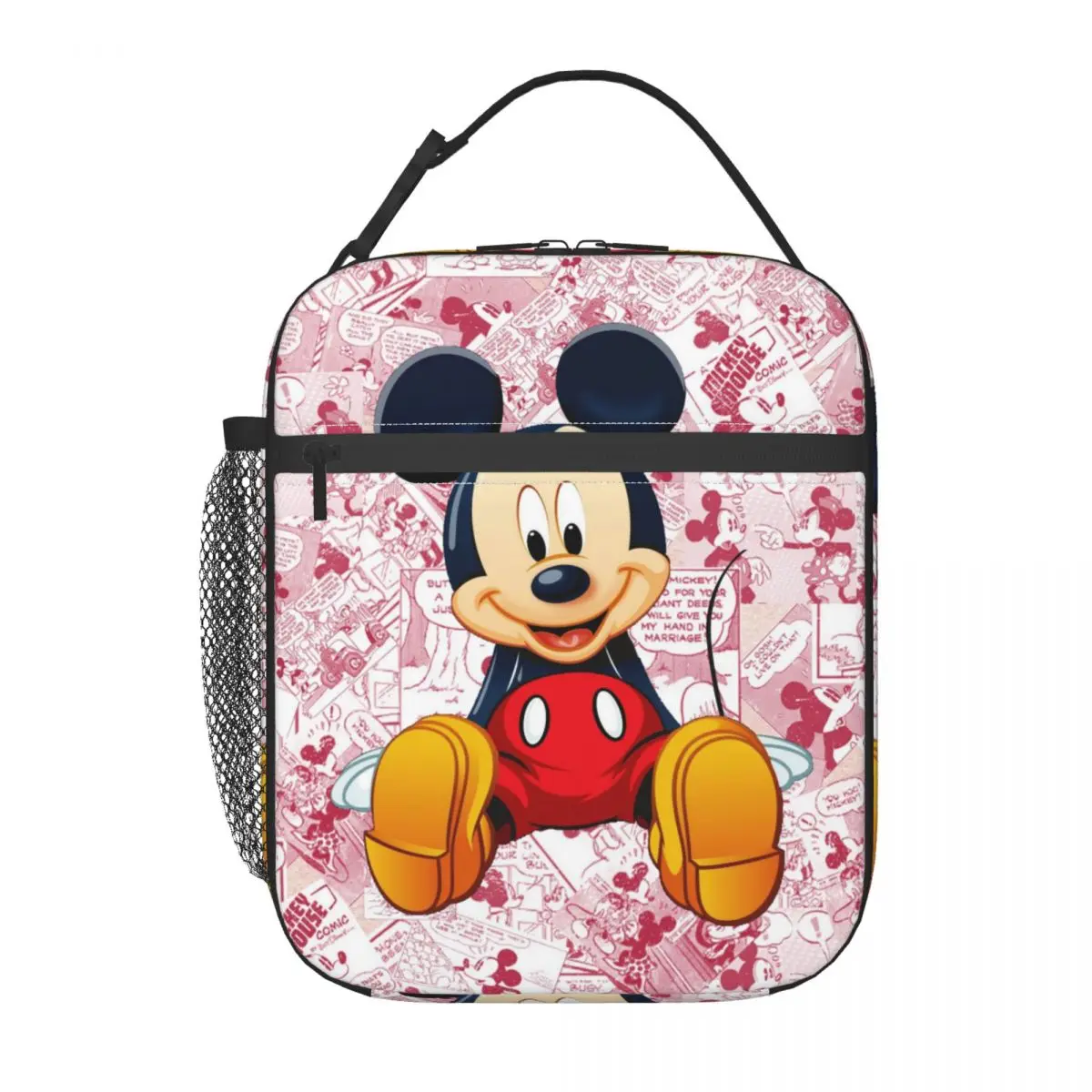 Borsa Da Pranzo Topolino Per Donna Borsa Termica Termica Isolata Lunch Box Office Work School Tote Bags Portatili