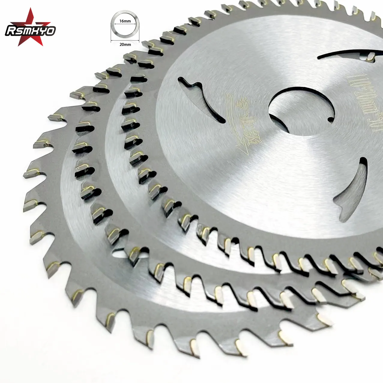 RXMSYO TCT 목공 원형 톱 블레이드 110mm/150mm/180mm/200mm/230mm/250mm 다목적 목재 톱 블레이드 커팅 디스크