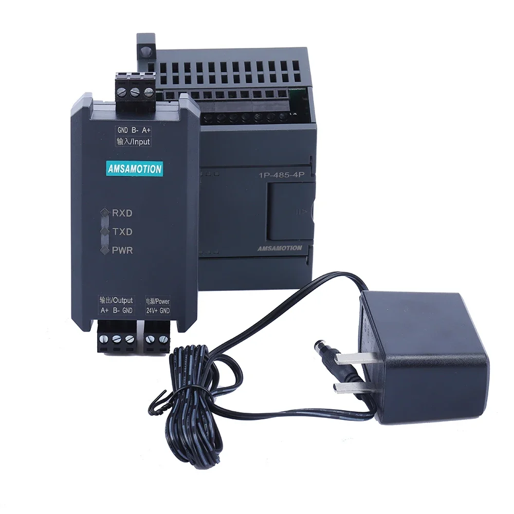 AMSAMOTION 신형 1P-485-4P 리피터 어댑터 플러그 포함 RS485 허..