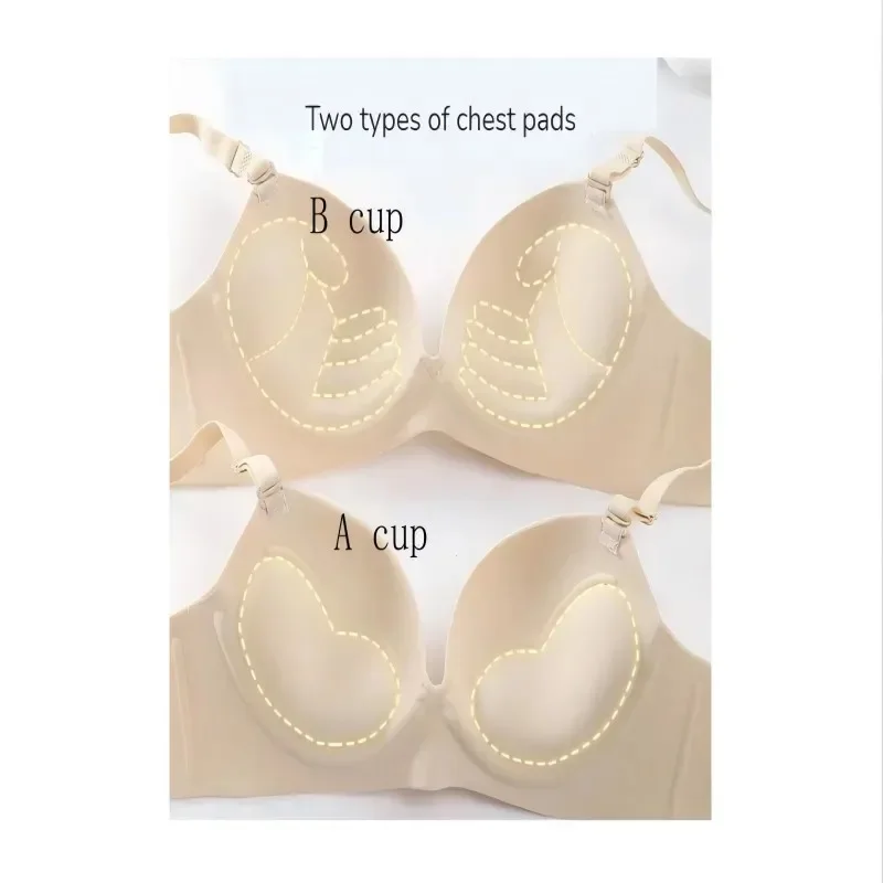 Women Seamless Bra Sexy Push Up Bralette No Wire Girls Students Breathable Lingerie Fashion 3/4 Cup Wireless Female Lingerie 6
