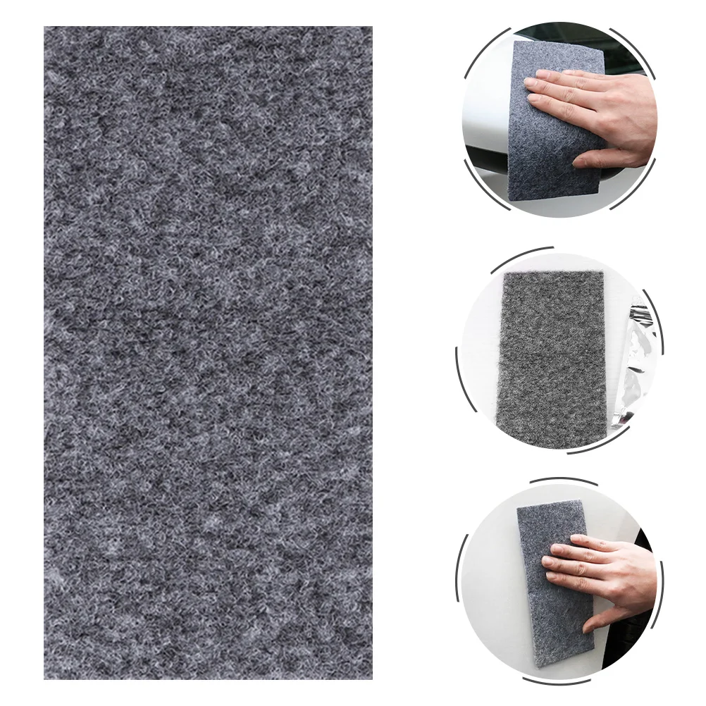 

3 Pcs Decontamination Auto Scratch Remover Cloths Vehicle Paint Repair Automotive Car Towel Rag Spong