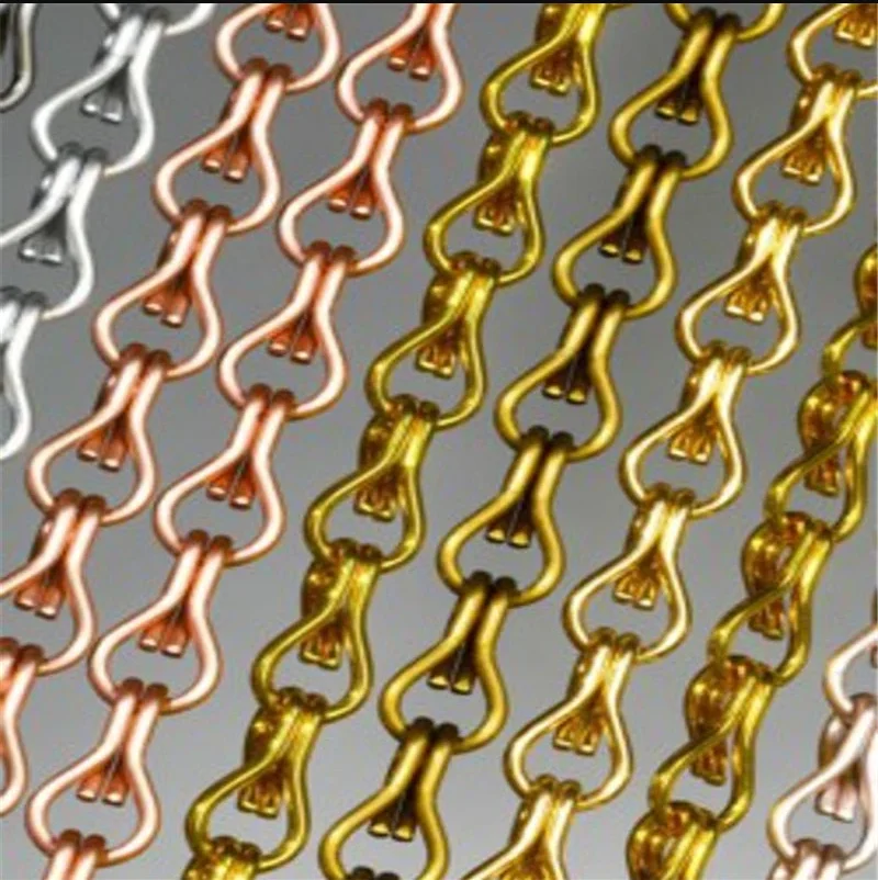 Metal Chain Link Curtains for Decorative Screens