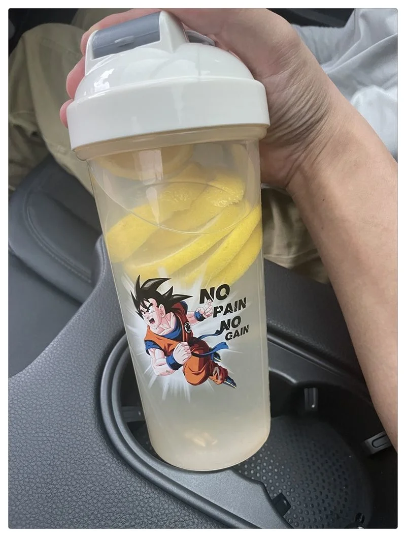 Dragon Ball Sports Fitness Drinking Cup Bottle Anime Portable Whey Protein  Powder Box Milkshake Mixing Cup Outdoor Container - Animation  Derivatives/peripheral Products - AliExpress