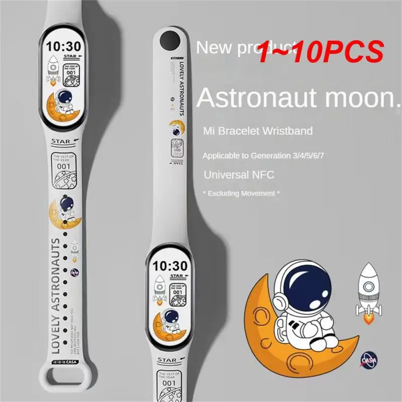 

Сменный силиконовый ремешок для наручных часов, 1-10 шт.