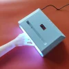 120w Two Hand Nail Lamp No Battery Quick Curing Nail Dryer 60 Beads Led Nail Lamp with Mobile Holder for Professional Manicure 1