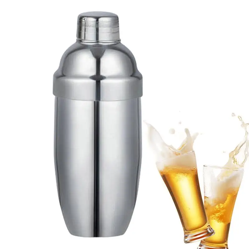 

Cocktail Shaker Bar Shakers Cup Transparent Scale Wine Mixing Fruit Juice Cup Water Bottle Stainless Steel Bartender Tools