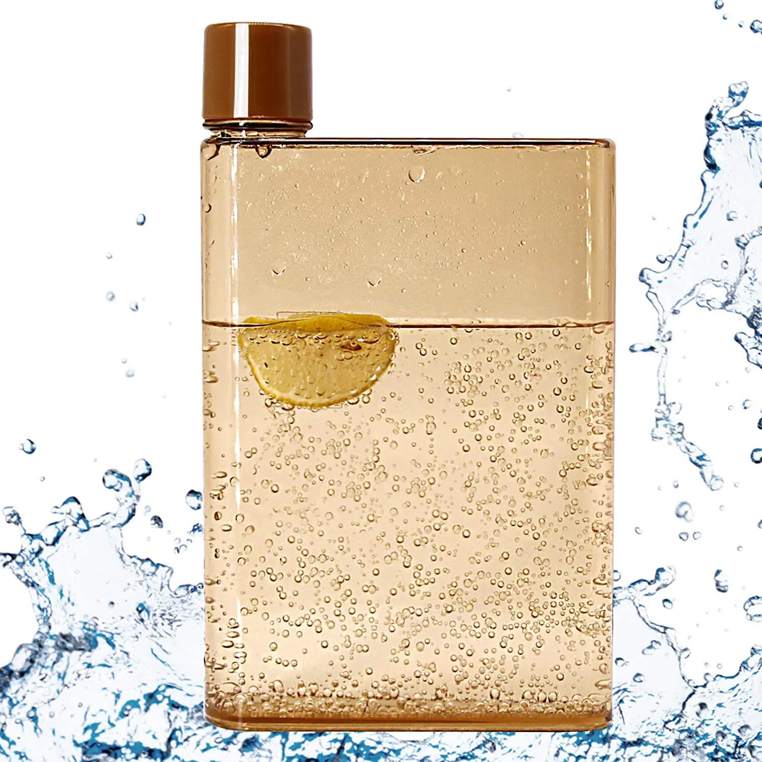 A6 A5 Bottle Flat Water Bottle Portable Clear Book Paper Pad A5 Flat