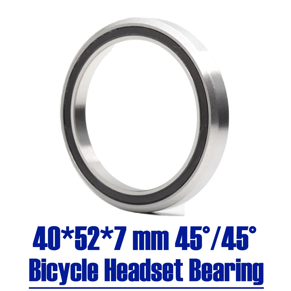 MH-P16 Bearing 40*52*7 mm 45/45 Degree ( 1 PC ) Balls Bicycle 1-1/2 Inch Headset Repair Parts Ball Bearings 40 52 7