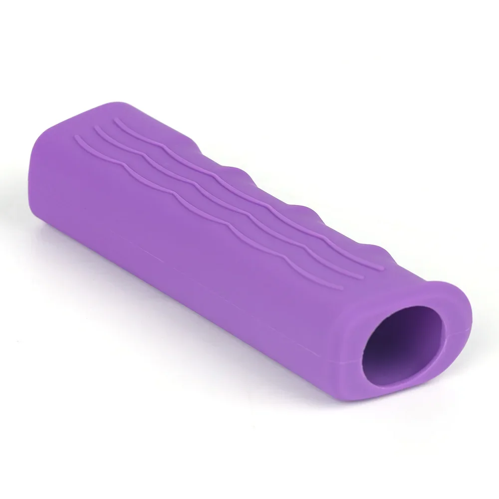 Silicone Car Handle Cover Soft Rubber Brake Pedal Protective Cover For Vehicle Interior Durable Handheld Gear Shifter