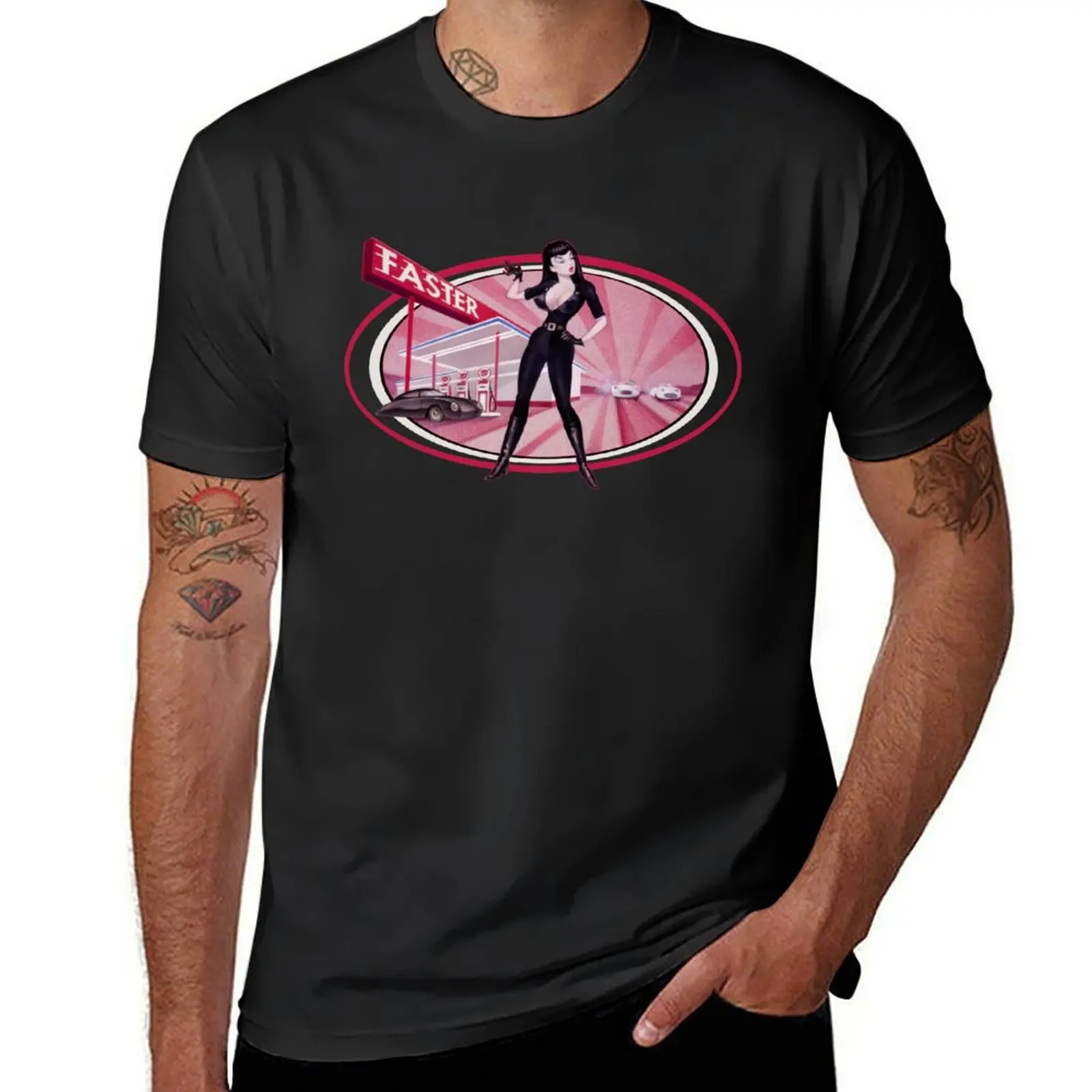 Faster Pussycat T-Shirt quick-drying sublime fruit of the loom mens t shirts