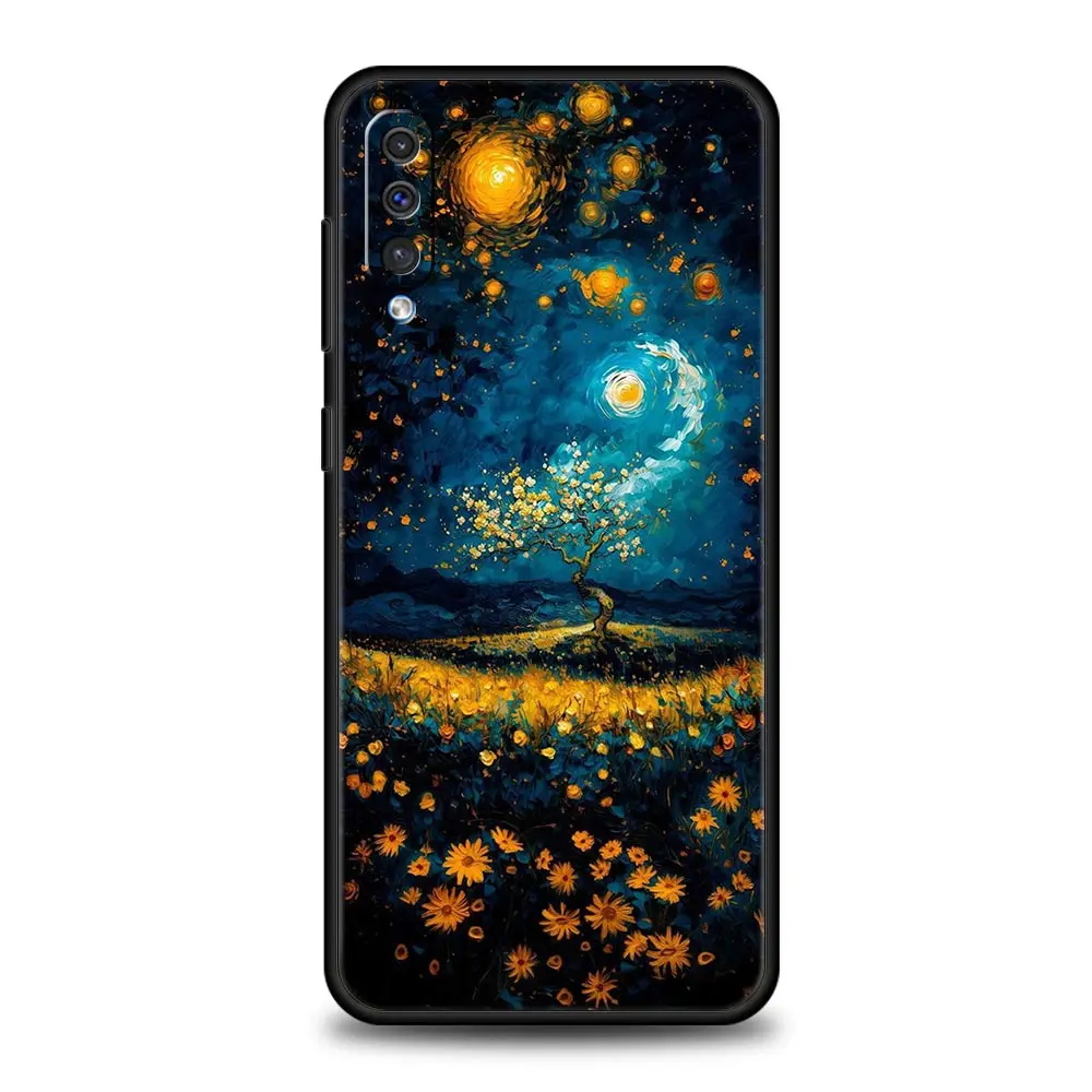 Starry Night Van Gogh Art Phone Case Cover