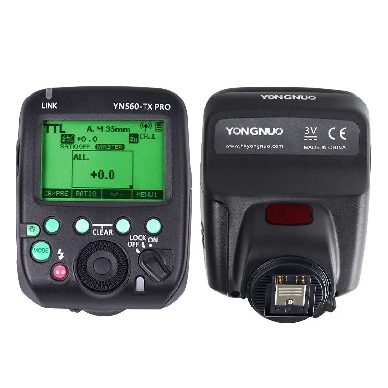 YN560-TX PRO YONGNUO Flash Wireless Trigger Manual Flash Controller for Sony Canon Nikon YN560III YN560IV YN685 YN200 Speedlite flash trigger