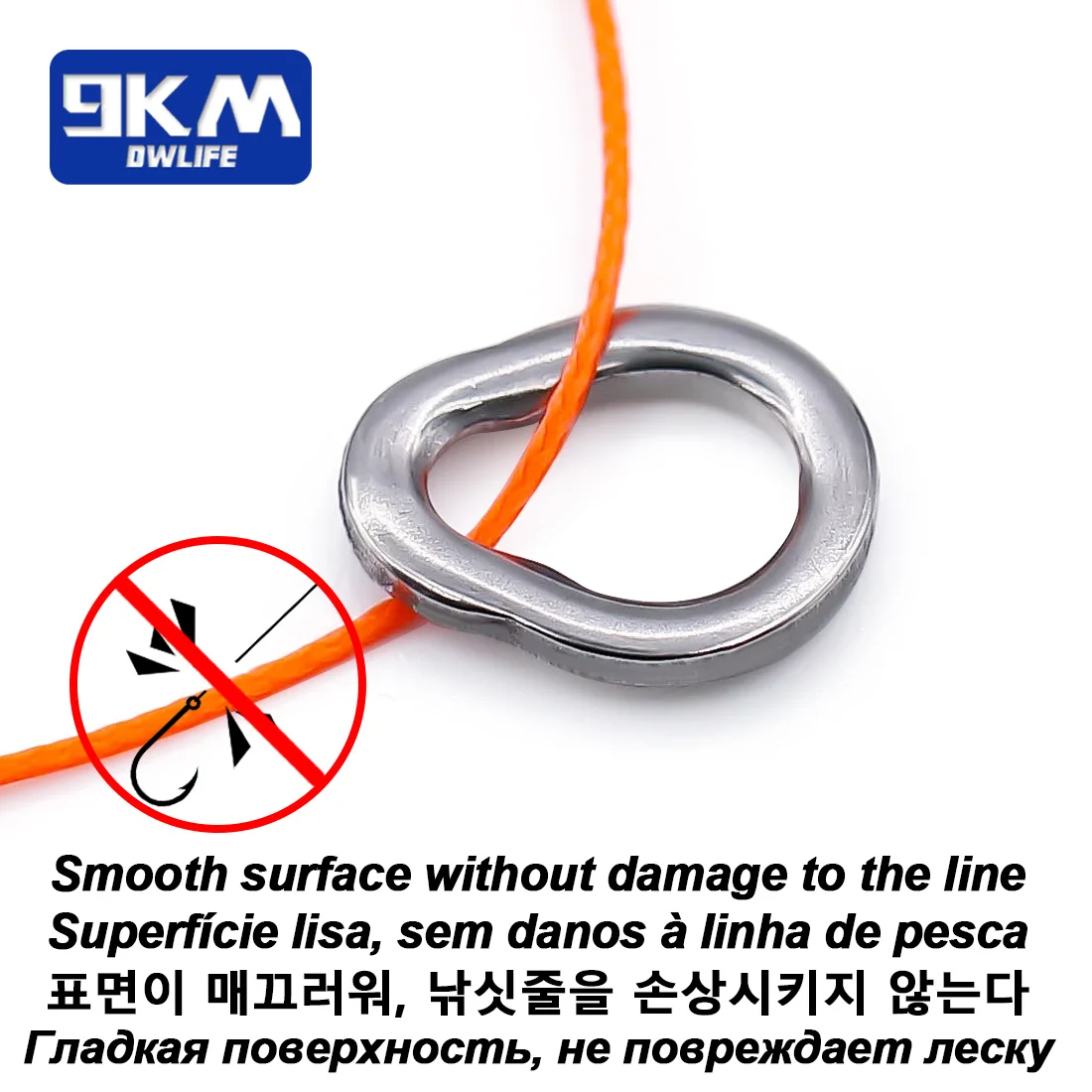 Fishing Solid Ring 25~100Pcs Stainless Steel Split Rings Fishing Lures Connectors Saltwater Accessories Tackle Chrome