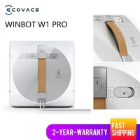 100-240V ECOVACS WINBOT W1 PRO 2800PA Intelligent Anti-collision Cross Automatic Sprinkler 60mL Large Water Tank WIN-SLAM3.0 1