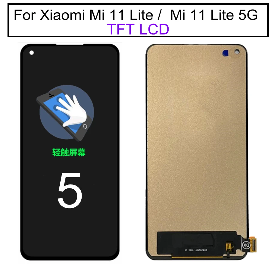 Câble flexible de capteur d'empreintes digitales, bouton d'accueil pour  Xiaomi Mi 11 Lite M2101K9AG Mi 11 Lite 5G M2101K9G, retour à domicile  flexible