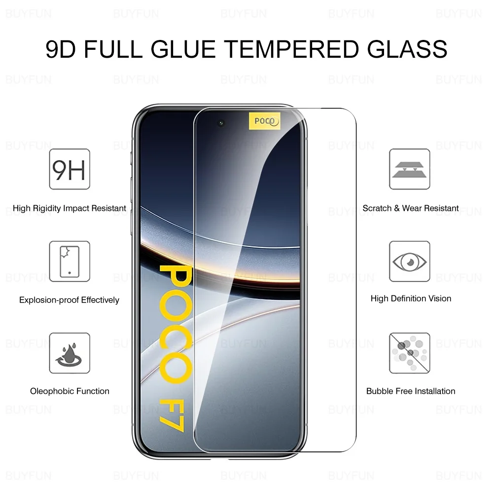 4-Pack Premium Screen Protector Tempered Glass