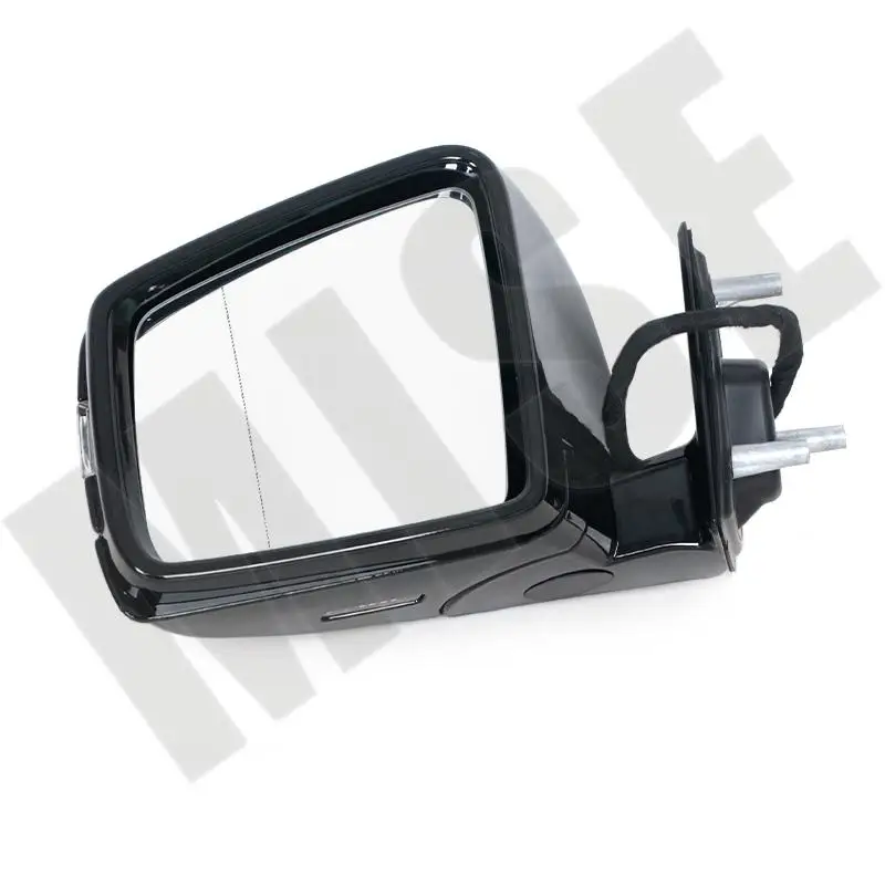Car Power Rear View Mirror Side Door Mirror Assembly Black For 