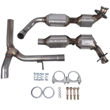 AP03 For FORD F-150 5.4L 2004 TO 2006 4WD BOTH SIDES Catalytic Converters 18H44853+18H44852