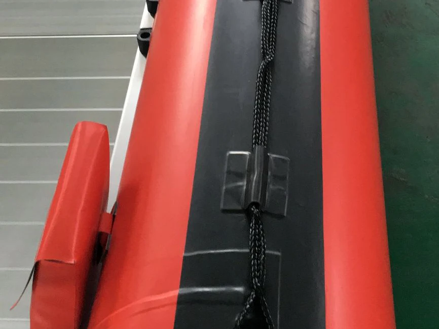 CE 인증 4인승 풍선식 쌍동선 보트 PVC 하이팔론 썬더캣 레이싱 보트 판매
