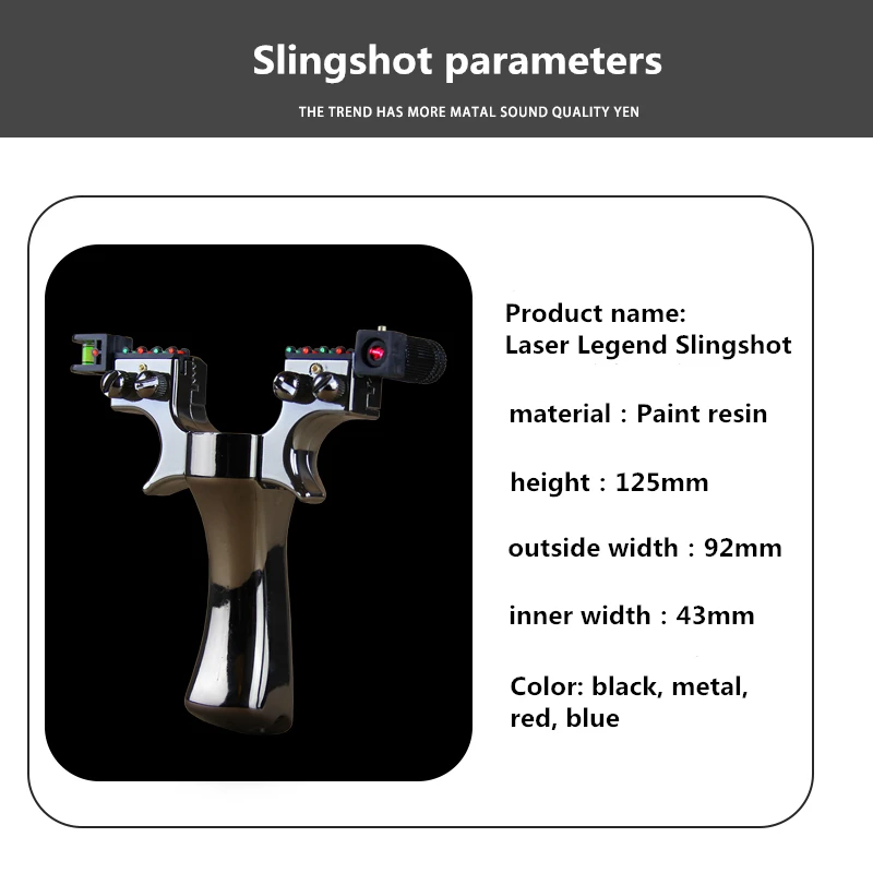 Slingshot New Upgrade Laser Shooting High Precision Outdoor Hunting Power for Hunting Precision Catapult