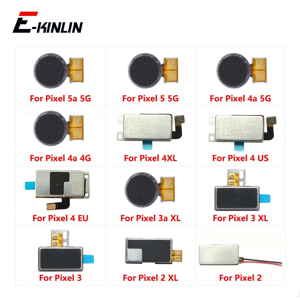 

Vibrator Module Motor Vibration Ribbon Flex Cable For Google Pixel 2 3 3a 4 XL 2XL 3XL 3aXL 4XL 4a 5 5a 5G 6 7 Pro