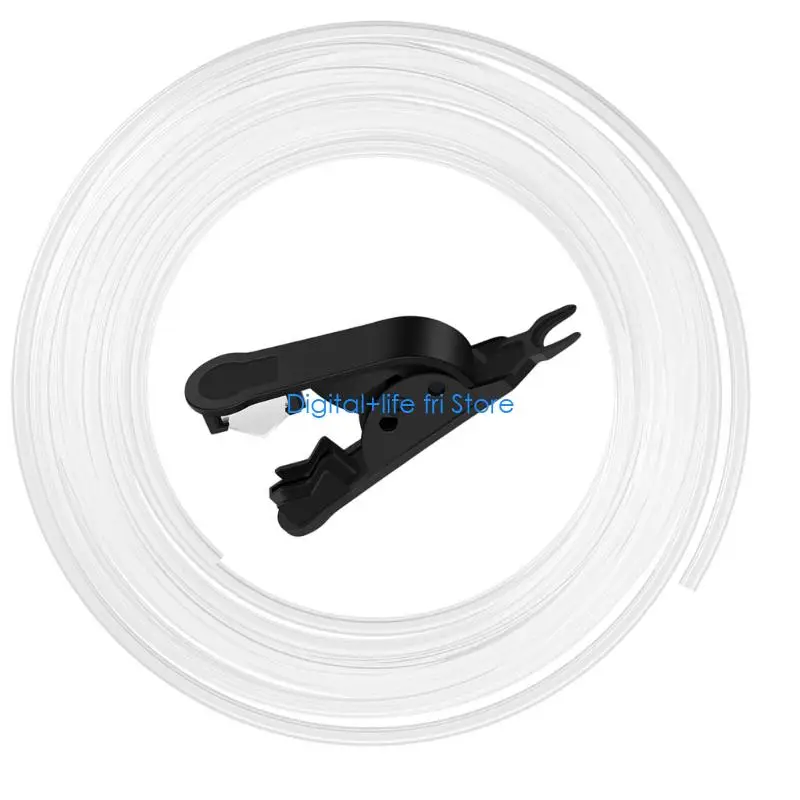 실험실 P1S를 위한 클립 고열 저항하는 정확한 절단을 가진 E06D 10m PTFE 관