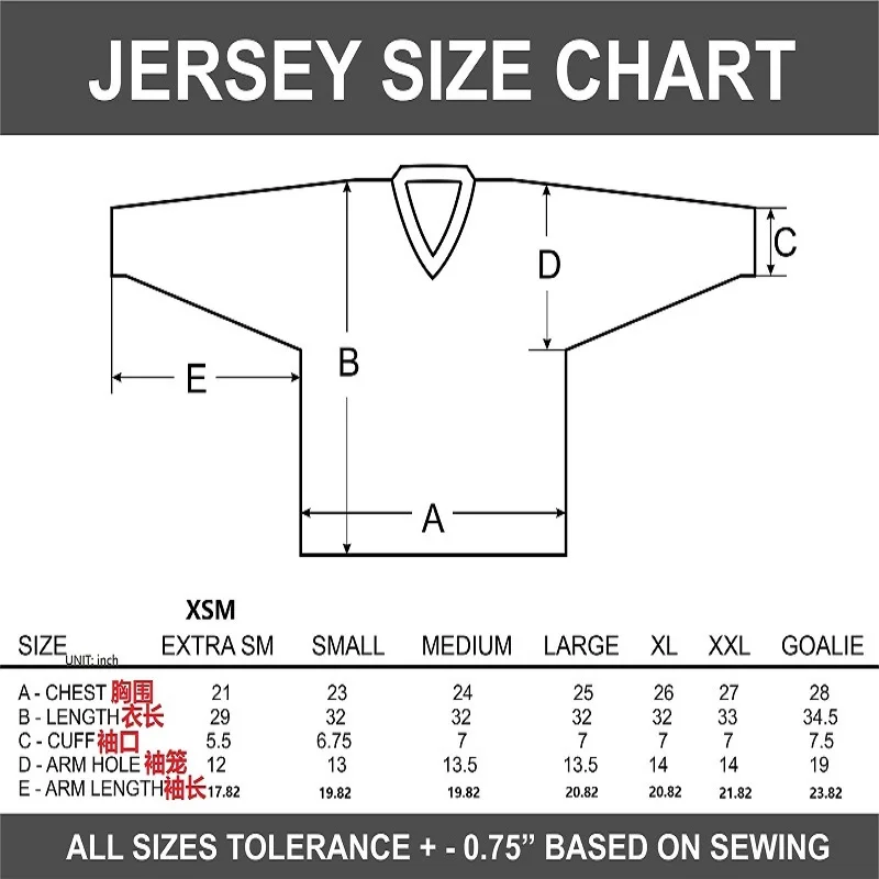 Ice Hockey Jersey Sweatshirt XS-XXL Goalie Red Black White Full Sleeve Retro T-Shirt V Neck Oversized Curve Bottom Sports Shirts