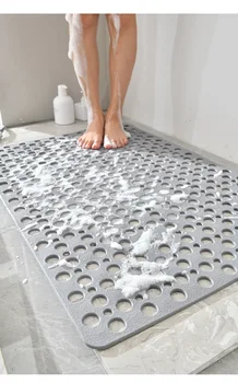 Bath Mat With Drain Holes Non Slip Bath Mat 1